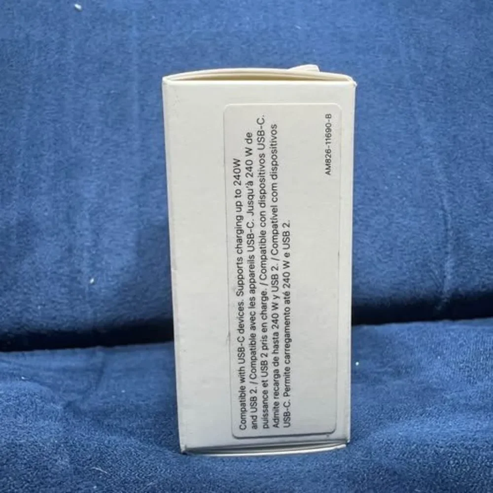 Apple USB-C 240W Fast Charge Cable 2m (6.6 ft) – NEW